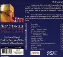 Byzantinische Gesänge aus Syrien "Alep Eternelle", CD