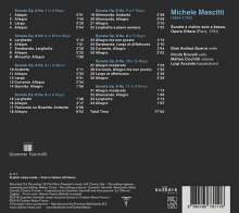 Michele Mascitti (1664-1760): Sonaten für Violine &amp; Bc op.8 Nr.1,25-8,10,11, CD