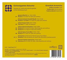 Extravagantes Seicento - Sonaten am Habsburger Hof, CD