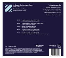 Johann Sebastian Bach (1685-1750): Triosonaten "The Trio Sonata Project", CD