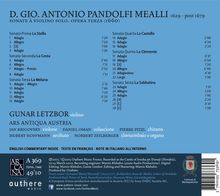 Giovanni Antonio Pandolfi Mealli (1629-1679): Violinsonaten op.3 Nr.1-6, CD
