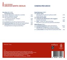 Cinema Per Archi - Morricone / Piovani / Rota, CD
