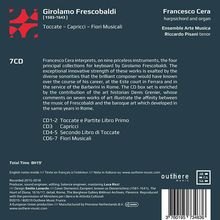 Girolamo Frescobaldi (1583-1643): Toccate,Capricci,Fiori Musicali, 7 CDs