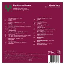 Elisa La Marca - The Queenes Maskes (A Varietie of Lute Music from the Early English Court), CD