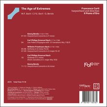 The Age of Extremes - WF Bach / CPE Bach / Benda, CD