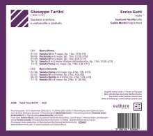 Giuseppe Tartini (1692-1770): Sonaten für Violine &amp; Bc op.2 Nr.1,4,5,11, 2 CDs