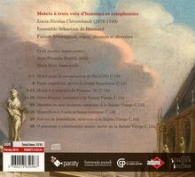 Louis-Nicolas Clerambault (1676-1749): Motets a trois Voix d'Hommes &amp; Symphonies, CD
