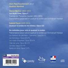 Gabriel Faure (1845-1924): Streichquartett op.121, CD