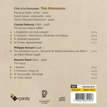 Trio Atanassov - Chic a la francaise, CD