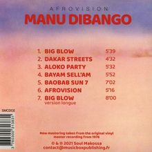 Manu Dibango (1933-2020): Afrovision, CD