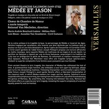"MEDEE ET JASON" von Joseph-François Salomon; musikalische Tragödie; Leitung durch Reinoud Van Mechelen; 151 Min.