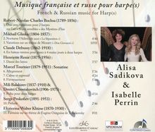 Alisa Sadikova - Musique francaise et russe pour harpe(s), CD