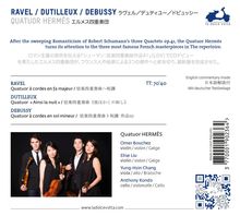 Quatuor Hermes - Ravel / Dutilleux / Debussy, CD