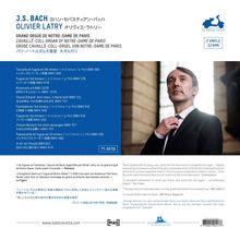 Olivier Latry - Bach to the Future (Cavaille-Coll-Orgel, Notre-Dame de Paris) (180g), 2 LPs