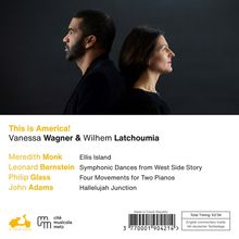 Vanessa Wagner &amp; Wilhem Latchoumia - This is America!, CD
