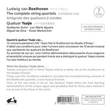 Ludwig van Beethoven (1770-1827): Streichquartette Nr.1-16, 7 CDs