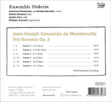 Jean-Joseph Cassanea de Mondonville (1711-1772): Triosonaten op.2 Nr.1-6, CD