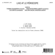 Cortex - Live At Le Periscope, CD