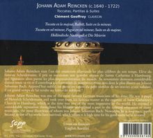 Johann Adam Reincken (1643-1722): Cembalowerke, CD