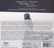 Pierre Gallon:  Blanchrocher - L'Offrande, CD