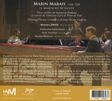 Marin Marais (1656-1728): Werke mit Viola da Gamba "Le Manuscrit Retrouve", CD