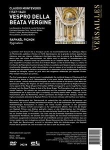Claudio Monteverdi (1567-1643): Vespro della beata vergine, DVD