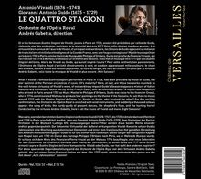 Giovanni Antonio Guido (1675-1729): Violinkonzerte "Scherzi armonici sopra le Quattro Stagioni dell'anno", 1 CD und 1 DVD