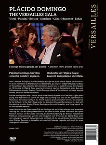 Placido Domingo - The Versailles Gala, DVD