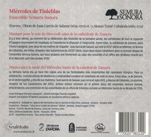 Ensemble Semura Sonora - Miercoles de Tinieblas, CD