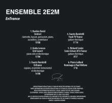Ensemble 2e2m - EnTrance, CD