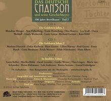 Das Deutsche Chanson und seine Geschichte(n), 100 Jahre Brettlkunst, Teil 2, 3 CDs