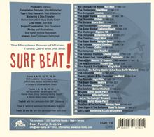 Surf Beat! - The Merciless Power Of Water, Tuned Cars And The Sun, CD