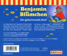 Benjamin Blümchen 075. Der geheimnisvolle Brief. CD, CD