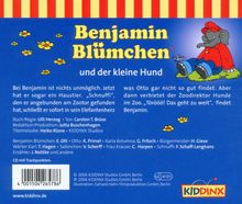 Elfie Donnelly: Benjamin Blümchen (Folge 78) ... und der kleine Hund., CD