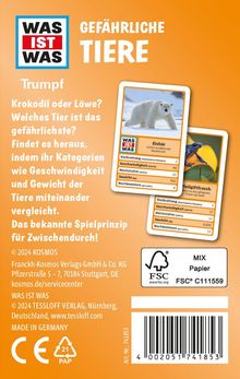 WAS IST WAS Trumpf: Gefährliche Tiere, Spiele