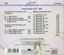Joseph Haydn (1732-1809): Violinkonzert H7a Nr.1, CD