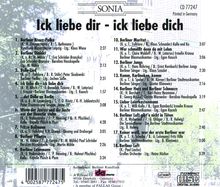 Berlin-Ick Liebe Dir-Ic, CD