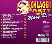 Mary Roos: Schlagerparty mit Mary Roos, CD