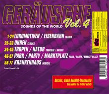 Geräusche Vol. 4 - Sound Of The..., CD