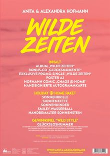 Anita &amp; Alexandra Hofmann: Wilde Zeiten (Limited Fan Box), 2 CDs, 1 Single-CD und 1 Merchandise