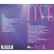 Juliane Werding: Ihre Lieder live!, 2 CDs