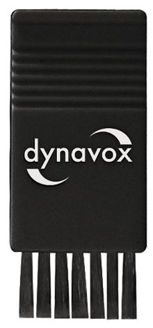 Dynavox Samt-Reinigungspuk + Nylonbürste (Schwarz), Zubehör
