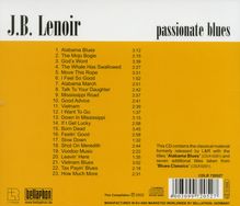 J.B. Lenoir: Passionata Blues, CD