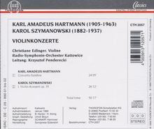 Karl Amadeus Hartmann (1905-1963): Concerto funebre für Violine &amp; Streicher, CD