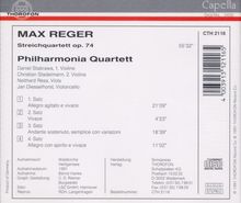 Max Reger (1873-1916): Streichquartett Nr.3 op.74, CD