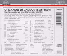 Orlando di Lasso (Lassus) (1532-1594): Motetten &amp; Mariengesänge, CD