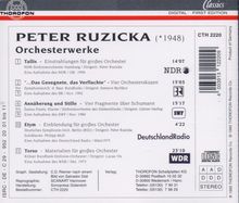 Peter Ruzicka (geb. 1948): Orchesterwerke, CD