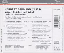 Herbert Baumann (1925-2020): Werke für Zupfmusik, CD