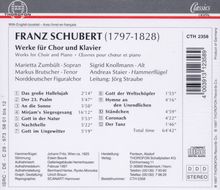 Franz Schubert (1797-1828): Geistliche Chorwerke, CD