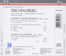 Alfred Schnittke (1934-1998): Klaviertrio, CD